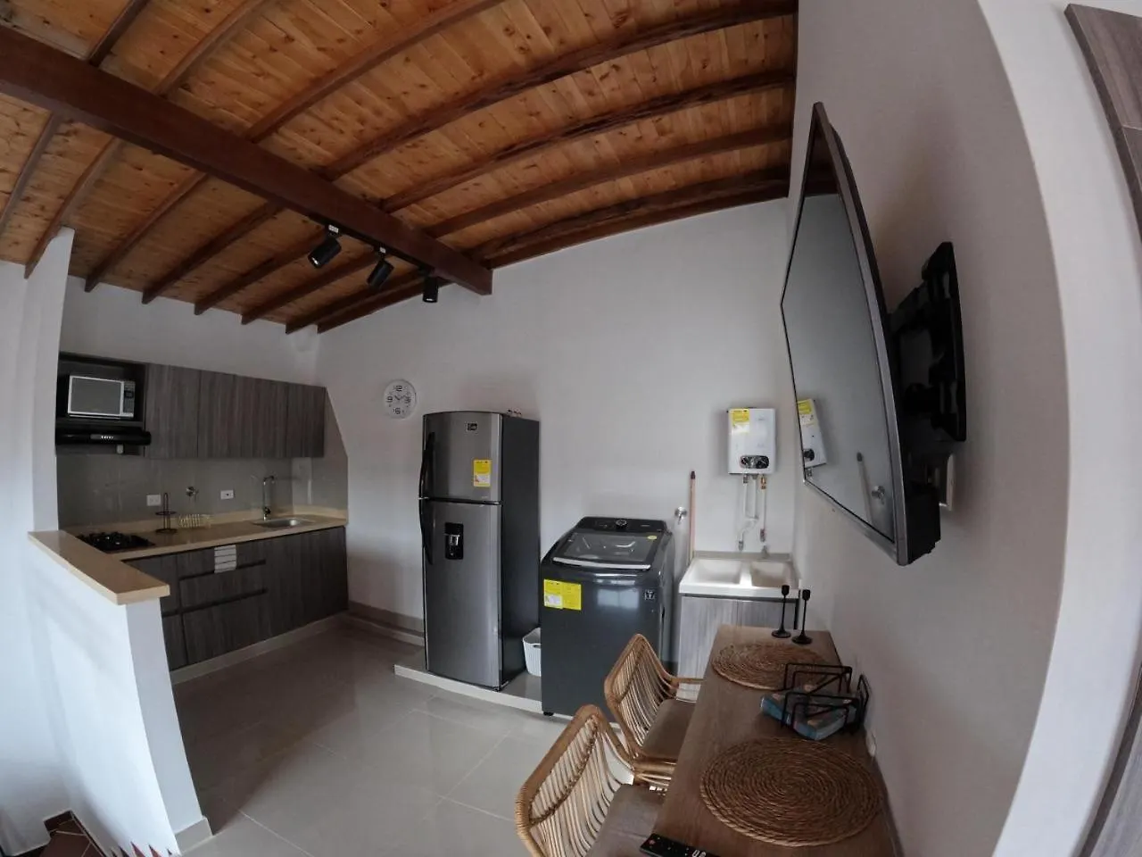 アパート Hermoso Loft Cerca Al Poblado Y Al Metro メデジン コロンビア